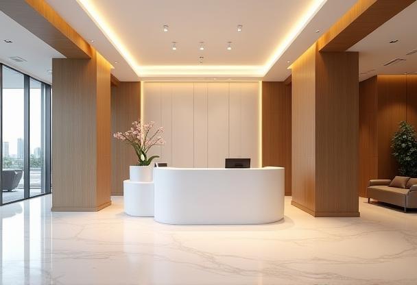 Pearl Development Group office reception area